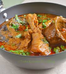 Banga soup with chicken 